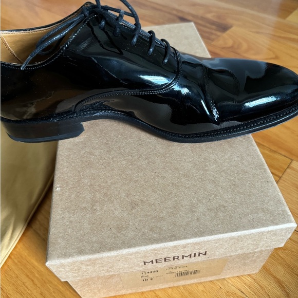 Meermin Tuxedo patent black size 10E main image 6